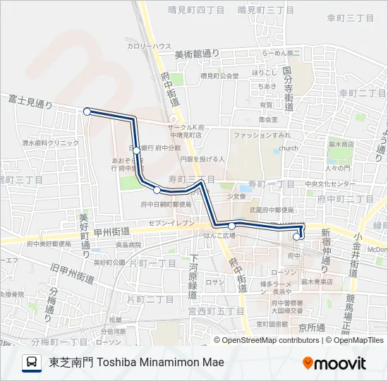 府46-南  Line Map