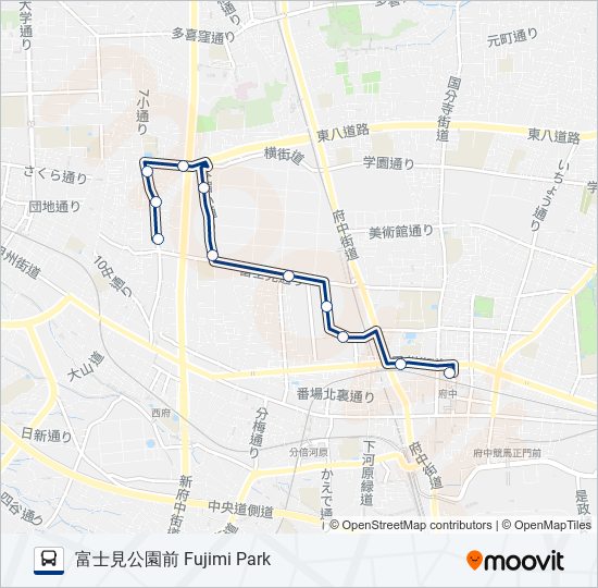 府46-富 bus Line Map