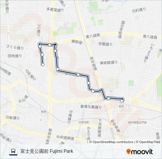 府46-富 の路線図