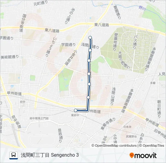 府75-貫  Line Map