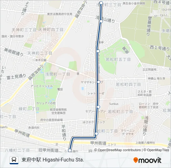 府75-貫  Line Map