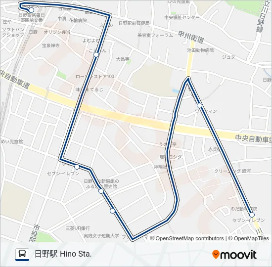日03-E  Line Map