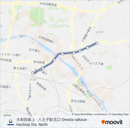 日50-上 bus Line Map