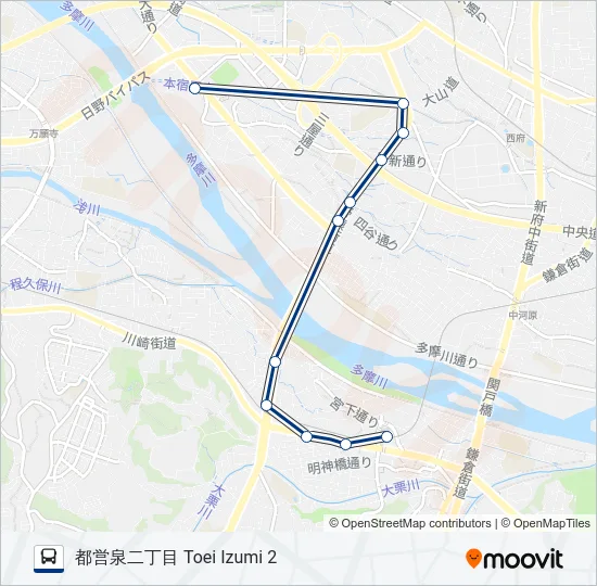 桜18-泉 の路線図