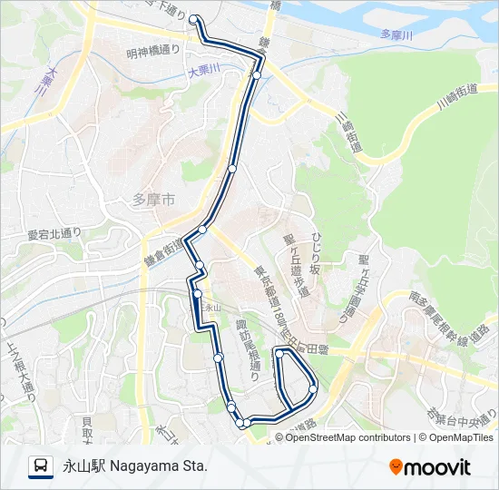 桜22-諏  Line Map