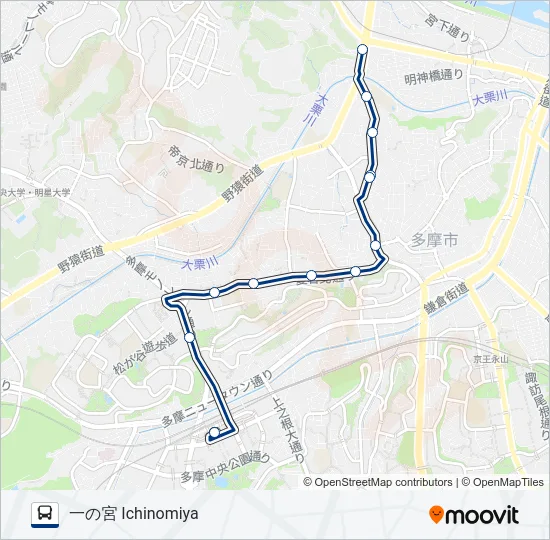 桜72-宮  Line Map