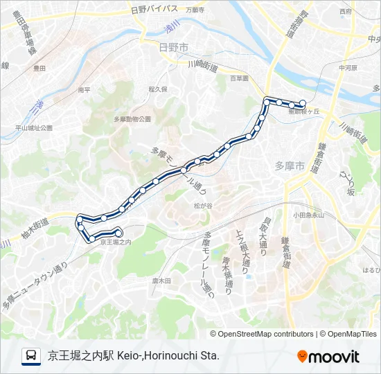 桜88-ふ  Line Map