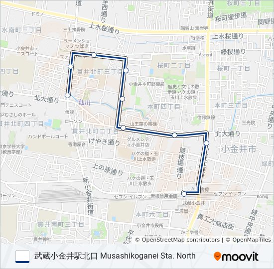 武31-ぷ バスの路線図