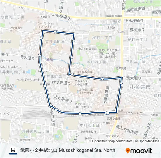 武31-朝  Line Map