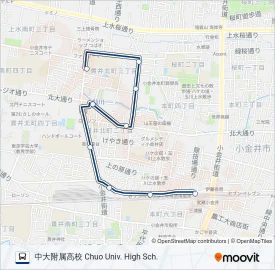 武31-高  Line Map