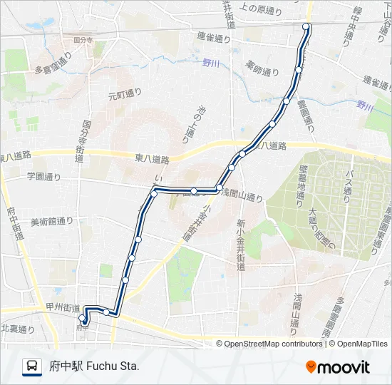 武73-復  Line Map
