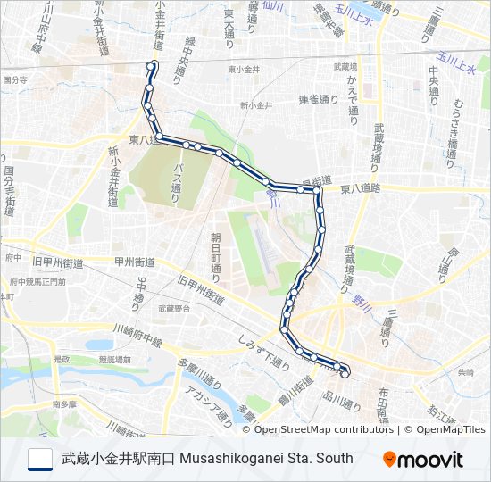 武91-参 バスの路線図
