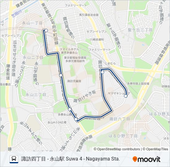 永12-四 bus Line Map