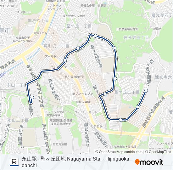 永34-南 bus Line Map