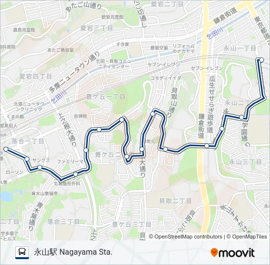 永52-多  Line Map