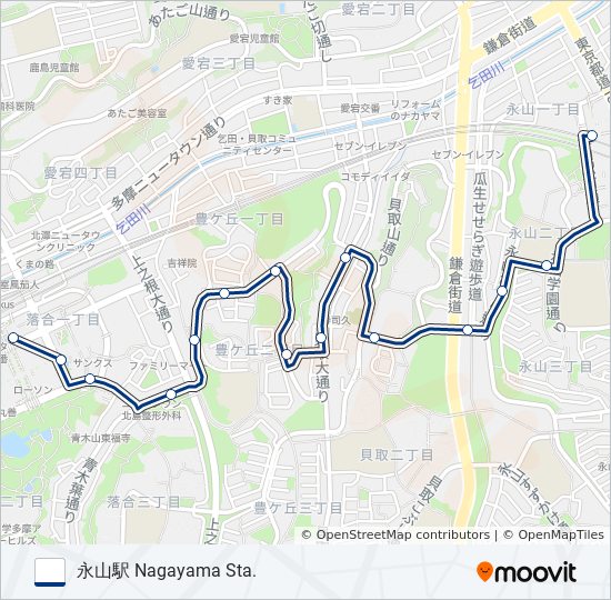 永52-多 bus Line Map