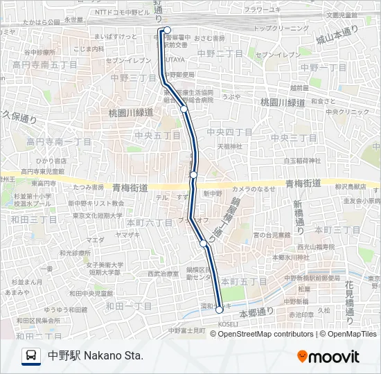 渋63-出  Line Map