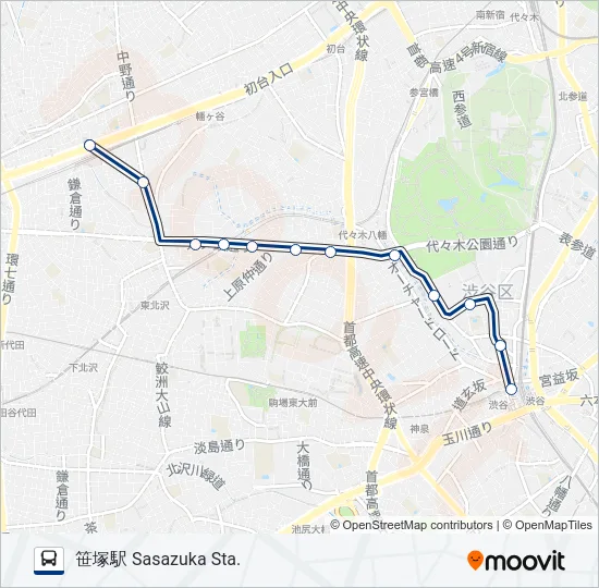 渋69-消  Line Map