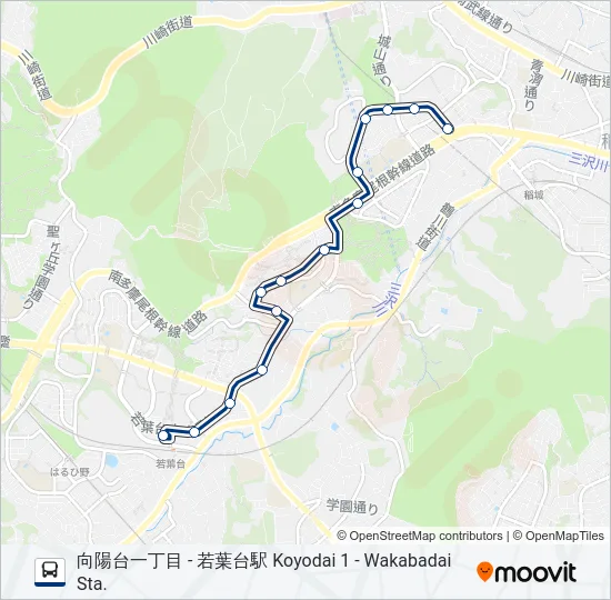 稲12-向  Line Map
