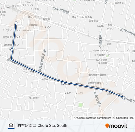 調01-庫 bus Line Map