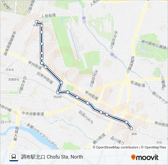 調33-甲  Line Map