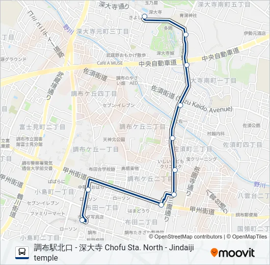 調34-新  Line Map