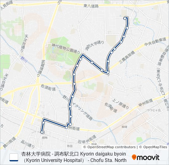 調35-新 バスの路線図