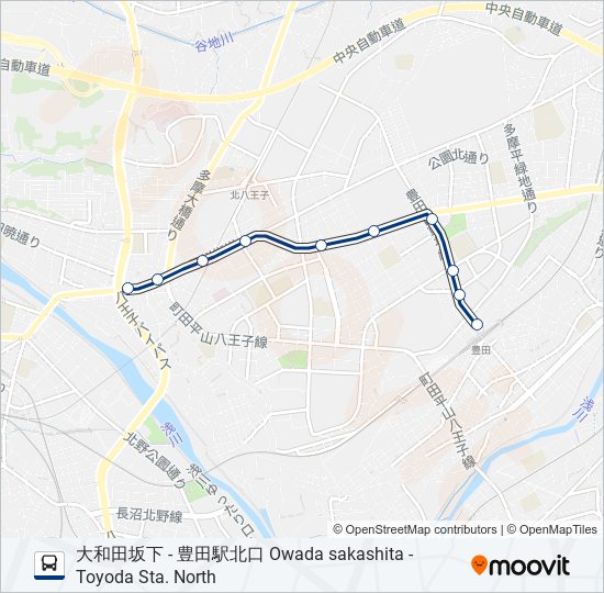 豊56-下 bus Line Map