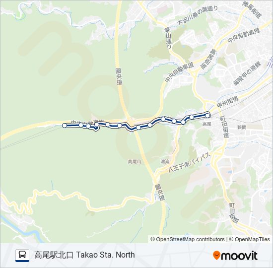 高01-由 bus Line Map