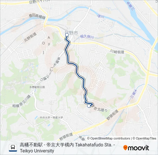 高23-直  Line Map