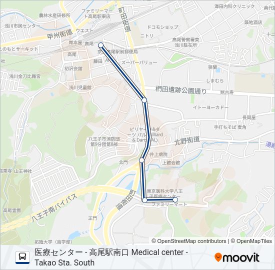 高25-医  Line Map