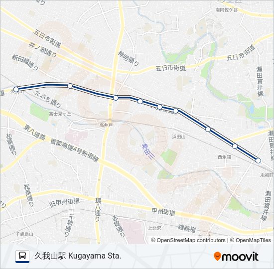 永福 町 久我山 ストア バス