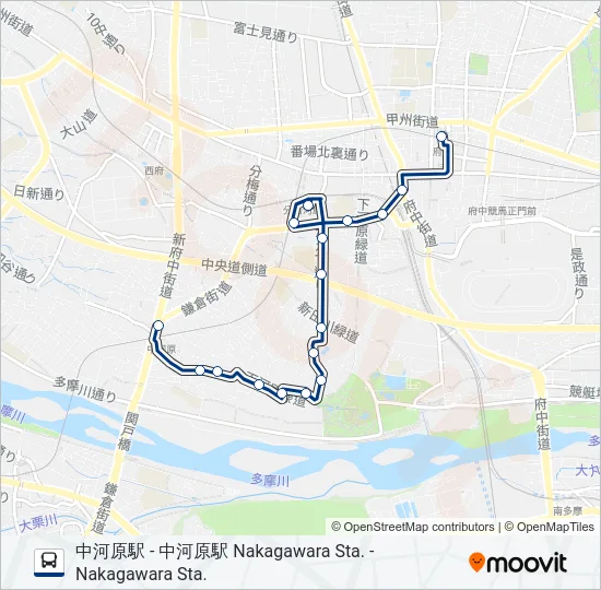 よつや苑-河  Line Map