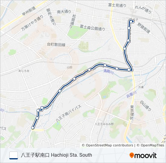 八84-出庫 bus Line Map