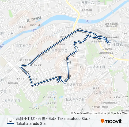 南平線-四循  Line Map