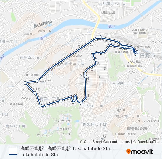 南平線-四循 bus Line Map