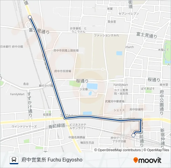 府01-受直 の路線図