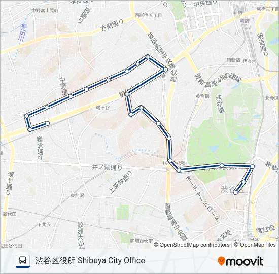 春の小川-復 の路線図
