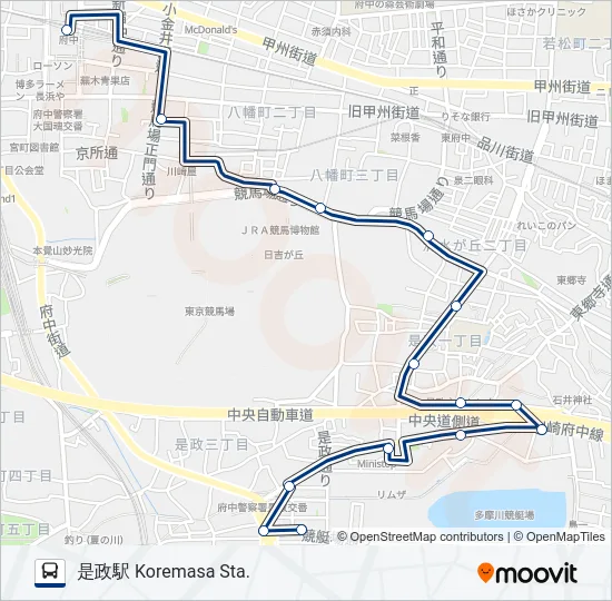 是政循環-是 の路線図