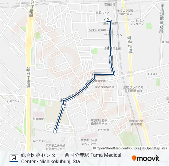 西国01-復  Line Map
