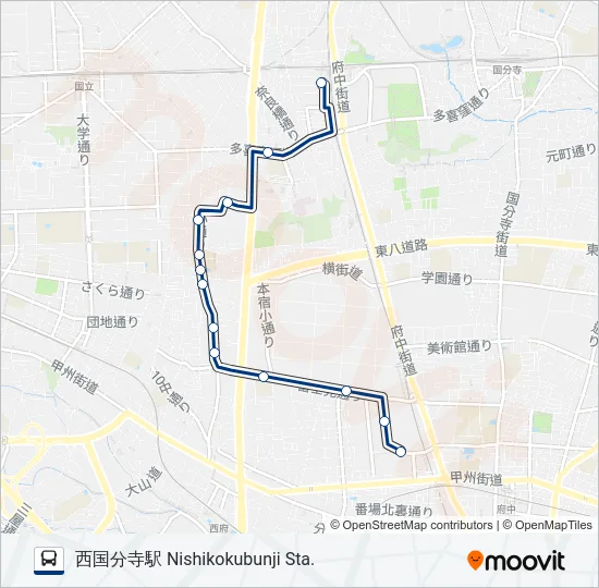 西国45-イ  Line Map