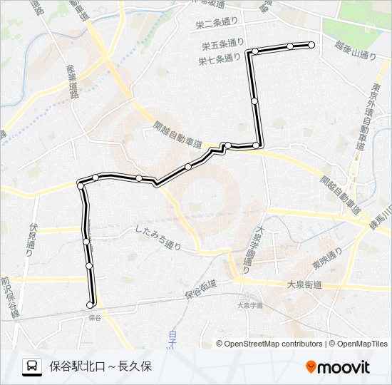 練馬０２ Bus Line Map