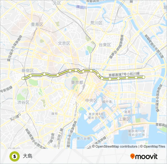 新宿線 地下鉄 - メトロの路線図
