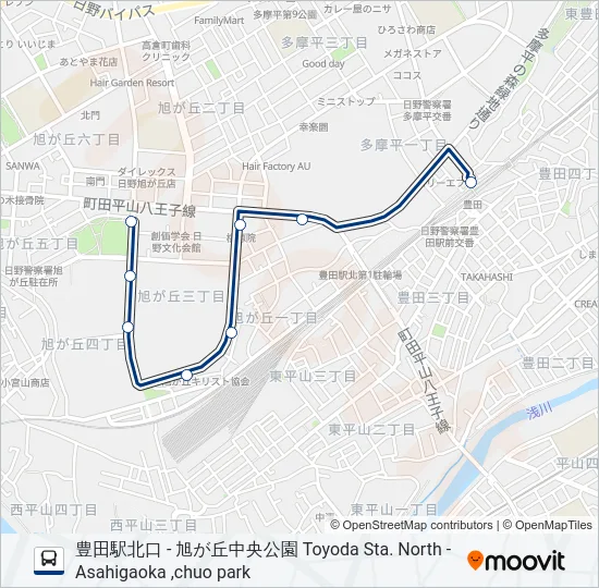 豊41-旭  Line Map