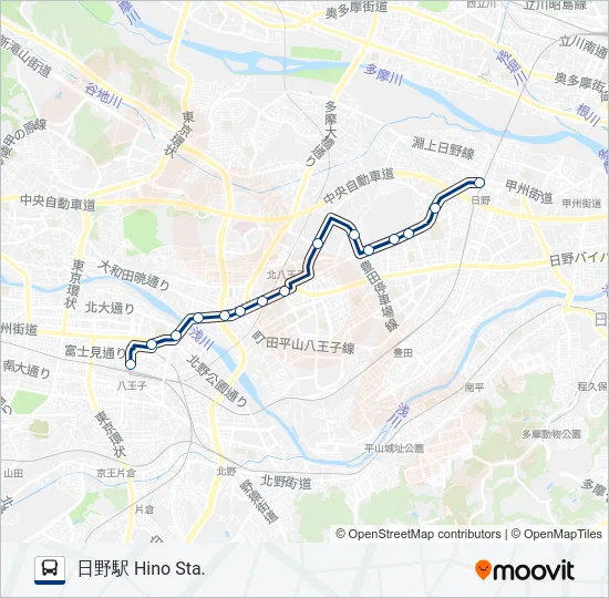 八58  Line Map