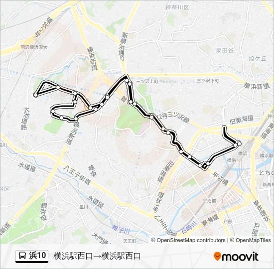 Hama 10 Bus Line Map