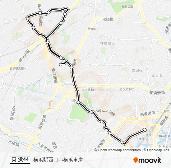Hama 44 Bus Line Map
