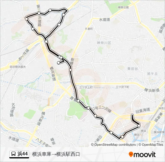 Hama 44 Bus Line Map