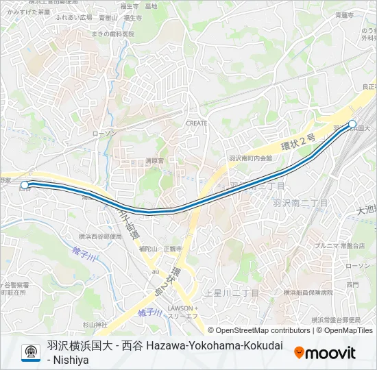 JR直通線 JR DIRECT CONNECTION LINE Metro Line Map
