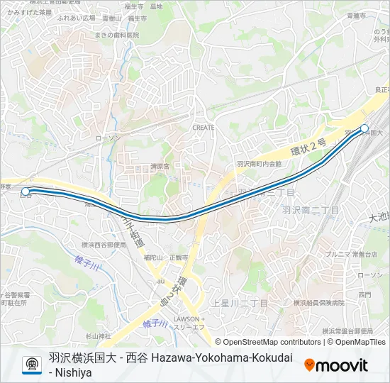 JR直通線 JR DIRECT CONNECTION LINE Metro Line Map